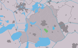 Location in the former Skarsterlân municipality