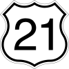 National Highway 21 shield