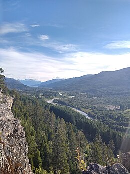 Azul River seen from El Mirador del Azul