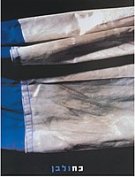 Raphie Etgar, BlueWhite. After Yitzhak Rabin's assassination, 1995