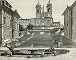 Trinità dei Monti and the Spanish Steps