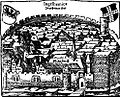 His home town Ingelheim in Cosmographia