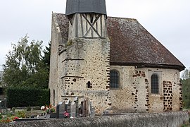 The church in Saint-Lubin-de-Cravant