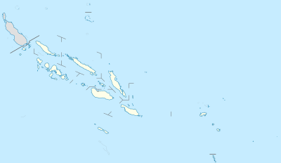 Location map Solomon Islands