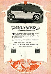 1920 Roamer advertisement