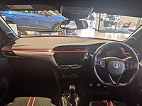 Interior (Vauxhall Corsa; pre-facelift)