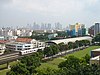 An MRT train at Aljunied station in 2006