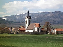 The church in Hartmannswiller