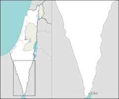 September 2012 southern Israel cross-border attack is located in Southern Negev region of Israel