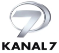 Logo of Kanal 7 by Albayrak Holding (2002-current). The logo is a variant of the widely used Circle 7 logo that used by the American broadcast network ABC for its several owned-and-operated and affiliated stations.