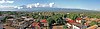 Panorama of Moshi, with Mount Kilimanjaro in the background