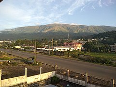 View of Mount Cameroon from Sopo