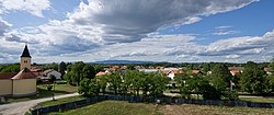 Panorama of Novo Čiče