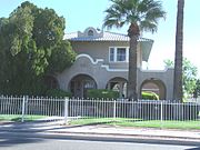 The Stoddard-Harmon House was built in 1910 and is located ta 801 N. 1st. Ave.. It was owned at one time by Celora Stoddard and Lon Harmon. Listed in the National Register of Historic Places on November 30, 1983, reference #83003451.