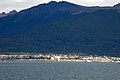 Puerto Williams from the Beagle Channel.