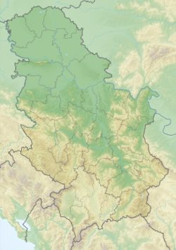 1983 Kopaonik earthquake is located in Serbia