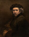 Self-Portrait by Rembrandt