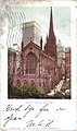 1901 Post Card of Trinity Church, New York City
