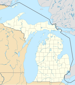 Location within Michigan