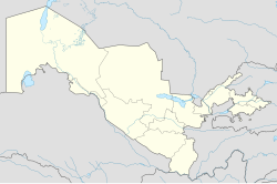 沙赫里薩布茲在烏茲別克的位置