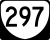 State Route 297 marker