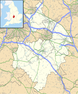 RAF Southam is located in Warwickshire