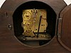 A chiming clock's mechanism.