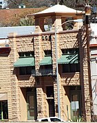 The Old City Hall (originally the Bisbee City Fire Hall) was built in 1902 and is located at 110-112 Naco Road. The bell which was located in the tower warned of dangers from fires and cave-ins to Apache attacks.