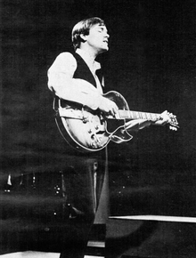 Hyland performing in 1967