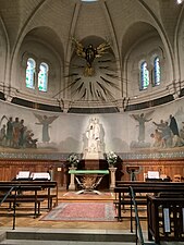 Chapel of the Virgin, behind the altar