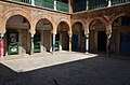 Arches and columns of the hall