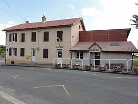 The town hall in Crion