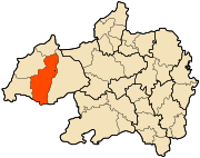 Location of El M'hir, Algeria within Bordj Bou Arréridj Province