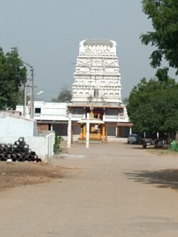 A temple in Edulabad