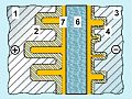 Al-electrolytic capacitor with polymer and non-solid electrolyte (Hybrid polymer)