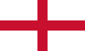 英格兰国旗​（乔瓦尼·卡博托使用，并用于英格兰在美洲的殖民地） 1497年－1707年
