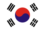大韩民国第一共和国 大韩民国第二共和国 大韩民国第三共和国 大韩民国第四共和国 大韩民国第五共和国国旗 （1949年－1984年）
