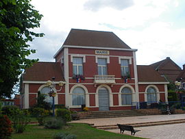 The town hall of Annay