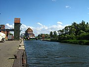 Peene harbour in Demmin