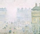 Camille Pissarro, Place du Theatre Francais: Fog Effect, 1890