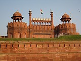 D-31 Ramparts of the Red Fort, Delhi, a UNESCO World Heritage Site.