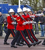 Full dress of the Royal Gibraltar Regiment