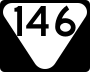 State Route 146 marker