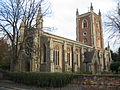 Church of St Peter, St Albans, Bianca and Ricky's wedding, 18 February 2010 (source more images)