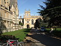 Trinity chapel with Balliol chapel at left