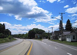 US 322 eastbound in West Decatur