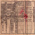 1901年10月25日台湾日日新报发行的交通便览