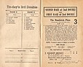 1951 Randwick Plate racebook showing race conditions