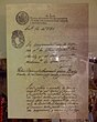 The original Act of Independence of Central America that remains in the Legislative Assembly of El Salvador