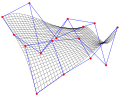 Sample Bézier surface